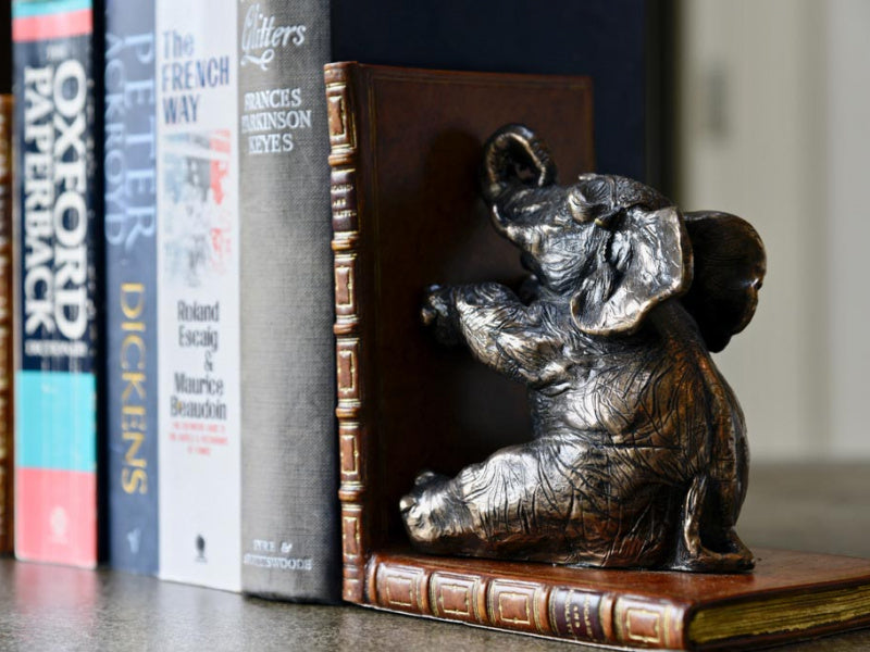 Elephant Bookends (Pair) - Original Book Works